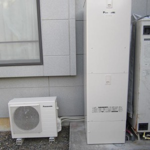 牧之原市　M様邸　給湯器リフォーム工事　電気温水器からパナソニックエコキュート