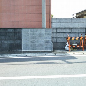 御前崎市　Ｙ様邸　コンクリートブロック塀の修理工事