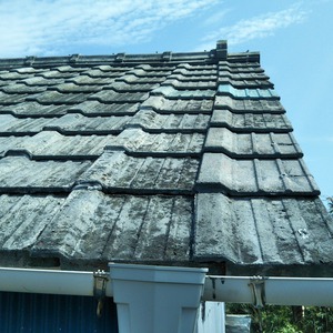 御前崎市　H様邸　種類の違う瓦が付いていた屋根の修理工事