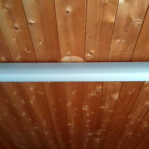 御前崎市　キッチン天井照明器具をＬＥＤ照明に交換