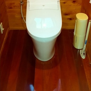 御前崎市　M様邸　リクシル製シャワートイレ一体型便器へリフォーム工事