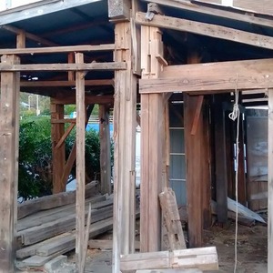 御前崎市　S様　農作業小屋の解体工事